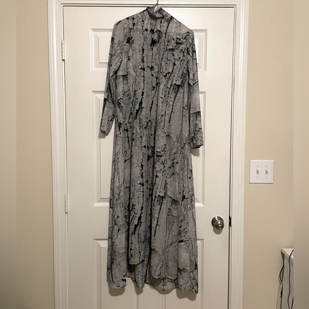 Maxi Marble Dress